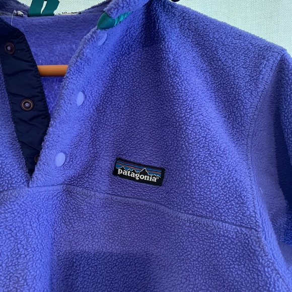 Patagonia Purple Fleece Pullover vintage